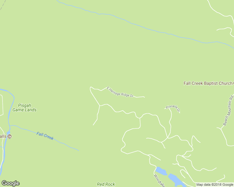 map of restaurants, bars, coffee shops, grocery stores, and more near East Heritage Ridge Drive in Elk Park