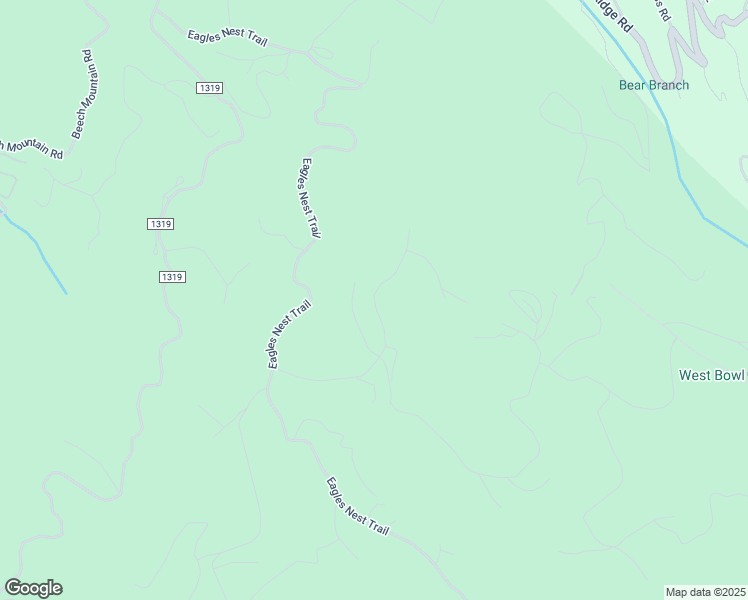 map of restaurants, bars, coffee shops, grocery stores, and more near Eagle Creek Trail in Beech Mountain