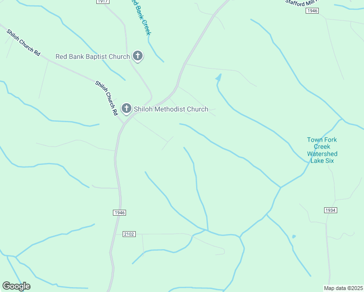 map of restaurants, bars, coffee shops, grocery stores, and more near Merlendale Lane in Winston-Salem