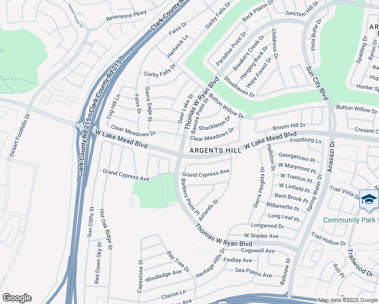 map of restaurants, bars, coffee shops, grocery stores, and more near 10753 Argents Hill Dr in Las Vegas