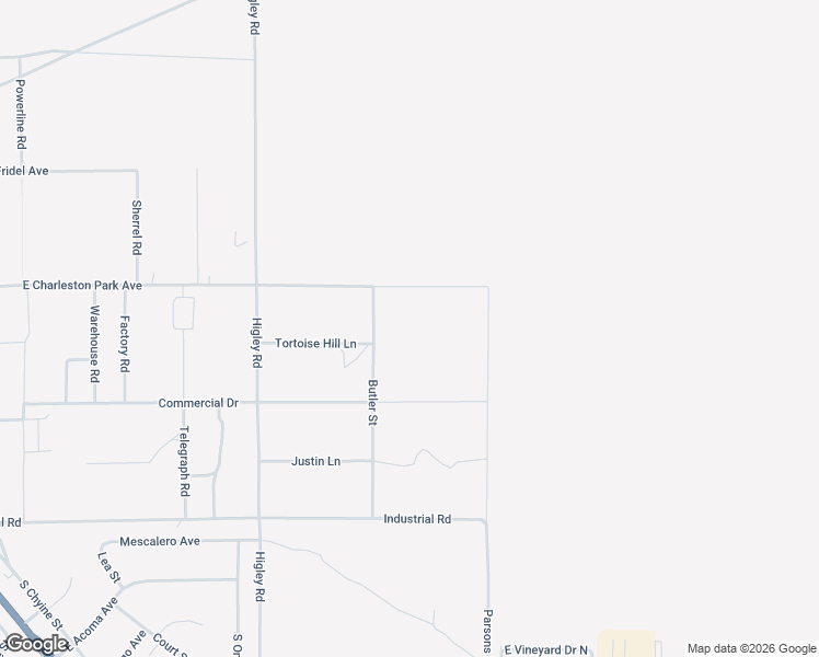 map of restaurants, bars, coffee shops, grocery stores, and more near 3330 Tortoise Hill Lane in Pahrump