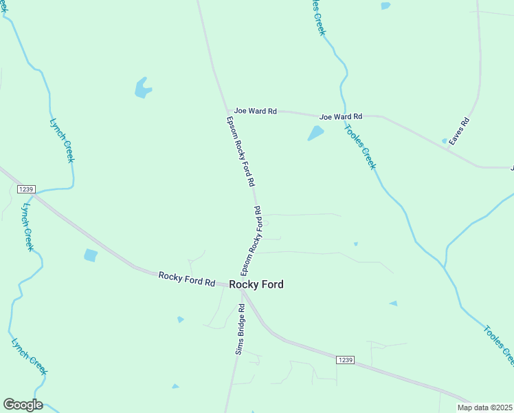 map of restaurants, bars, coffee shops, grocery stores, and more near Epsom Rocky Ford Road in Louisburg