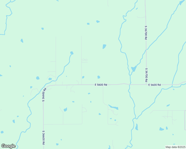 map of restaurants, bars, coffee shops, grocery stores, and more near 55870 South 36640 Road in Terlton