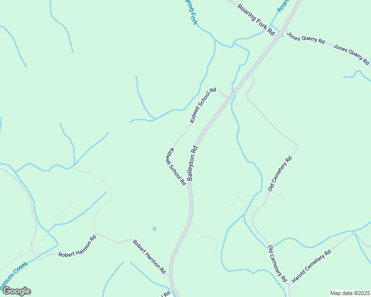 map of restaurants, bars, coffee shops, grocery stores, and more near 242 Kidwell School Road in Greeneville