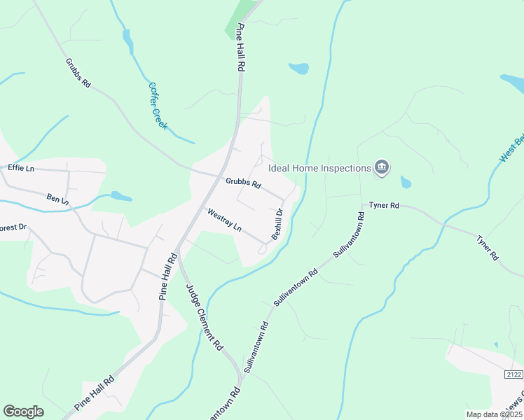 map of restaurants, bars, coffee shops, grocery stores, and more near 6071 Brussels Court in Walkertown