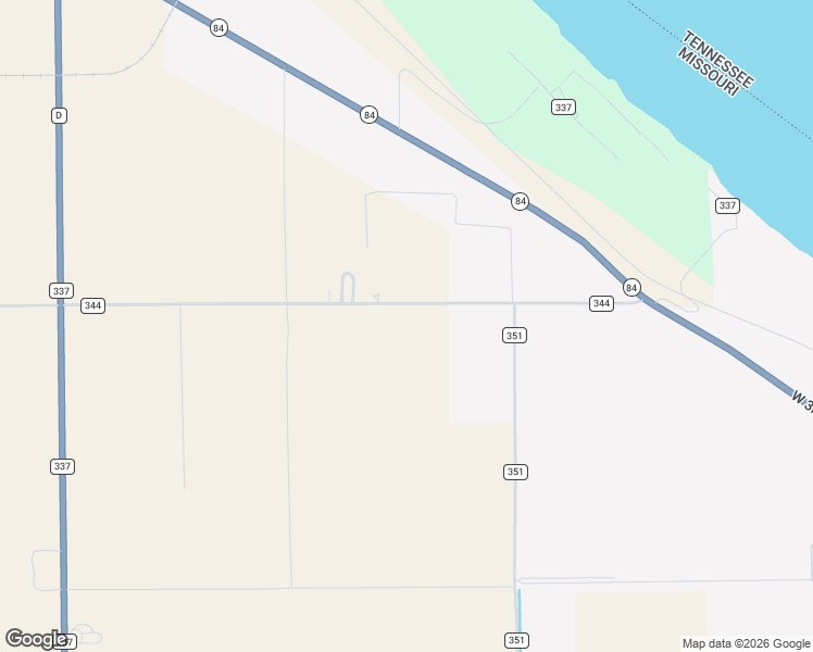 map of restaurants, bars, coffee shops, grocery stores, and more near 316 County Road 351 in Caruthersville