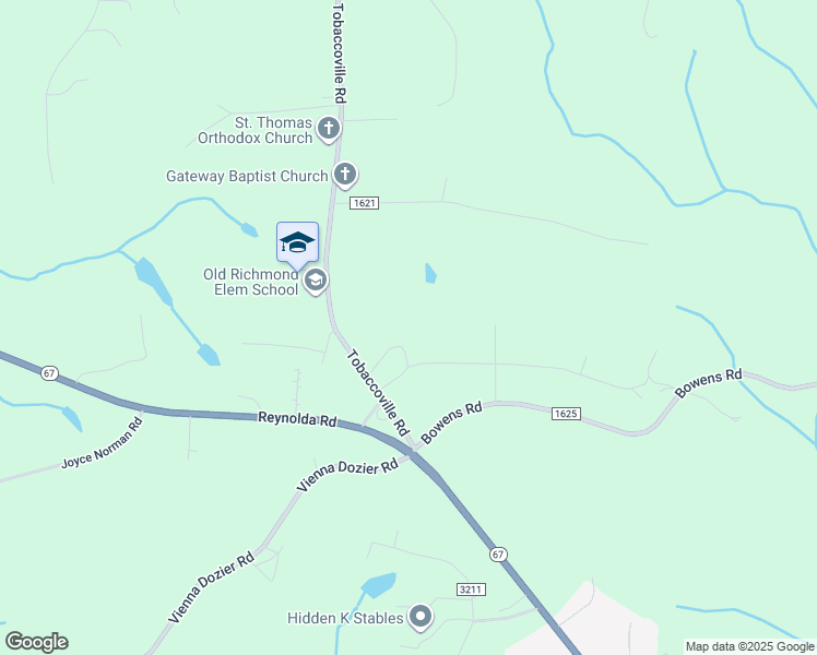 map of restaurants, bars, coffee shops, grocery stores, and more near 6420 Tobaccoville Road in Tobaccoville