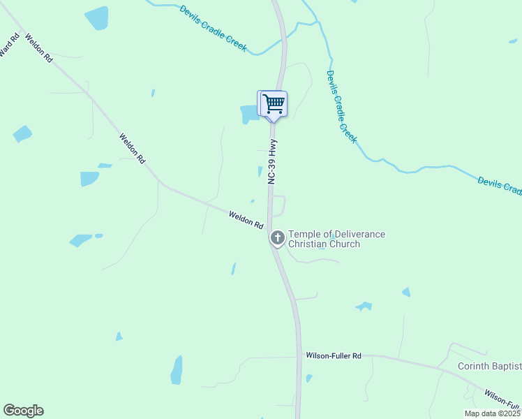 map of restaurants, bars, coffee shops, grocery stores, and more near 4667 North Carolina 39 Highway North in Louisburg