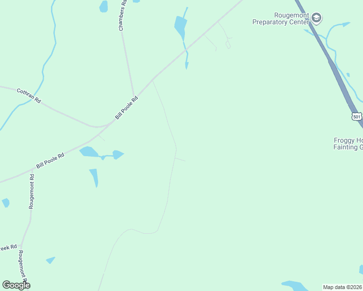 map of restaurants, bars, coffee shops, grocery stores, and more near 2210 Harris Road in Rougemont