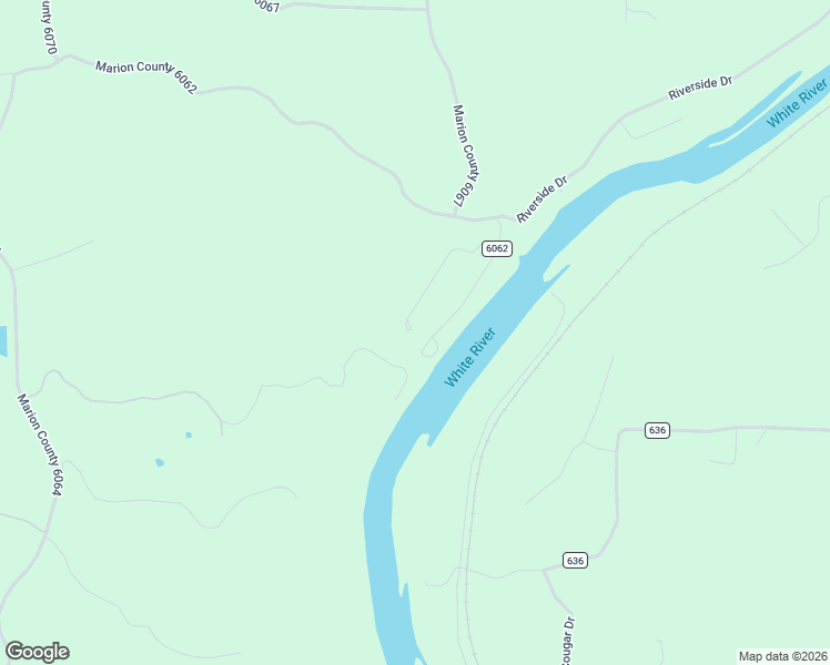 map of restaurants, bars, coffee shops, grocery stores, and more near 177 Woodrock Lane in Flippin