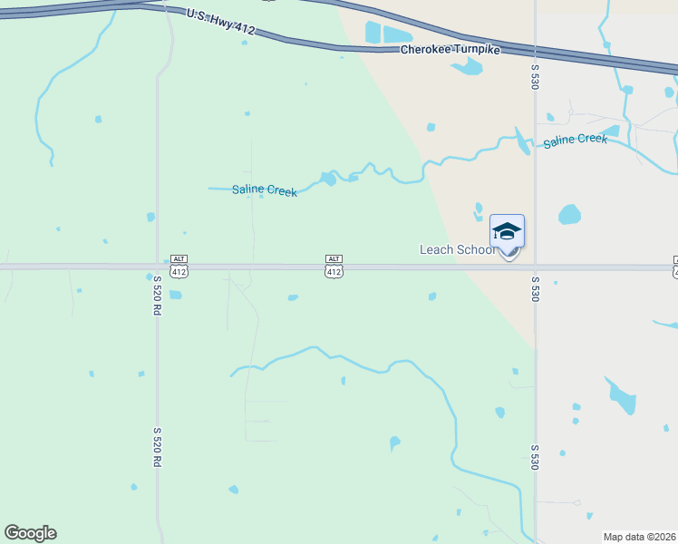 map of restaurants, bars, coffee shops, grocery stores, and more near 56049 South 525 Road in Rose