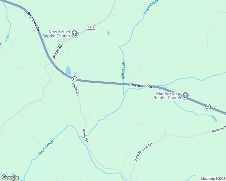 map of restaurants, bars, coffee shops, grocery stores, and more near 9000 Reynolda Road in Forsyth County