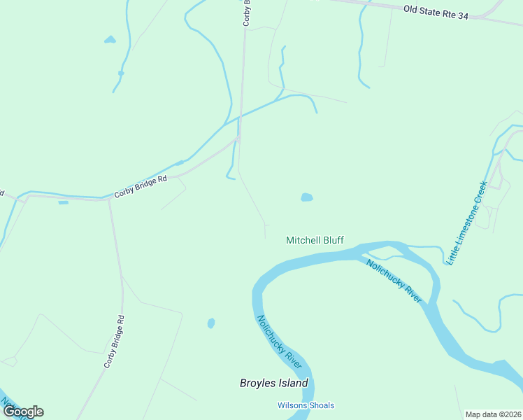 map of restaurants, bars, coffee shops, grocery stores, and more near 170 John Matthews Road in Limestone