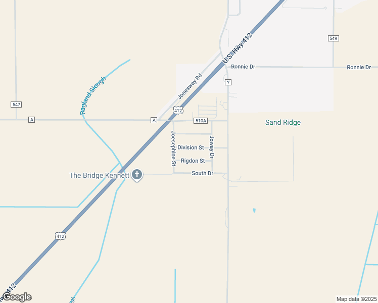 map of restaurants, bars, coffee shops, grocery stores, and more near 17557 Division Street in Kennett