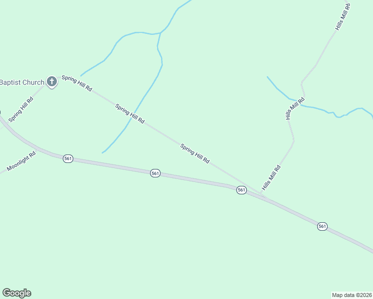 map of restaurants, bars, coffee shops, grocery stores, and more near Spring Hill Road in Scotland Neck