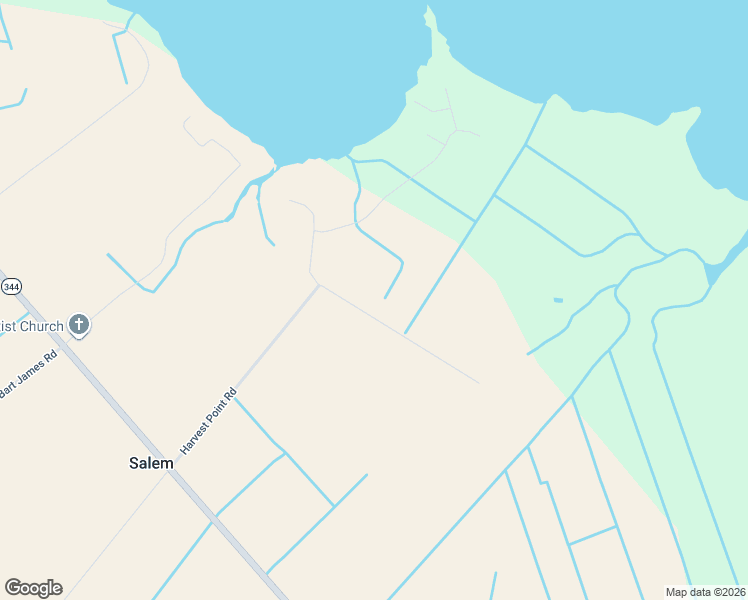 map of restaurants, bars, coffee shops, grocery stores, and more near 521 Harvest Point Road in Elizabeth City