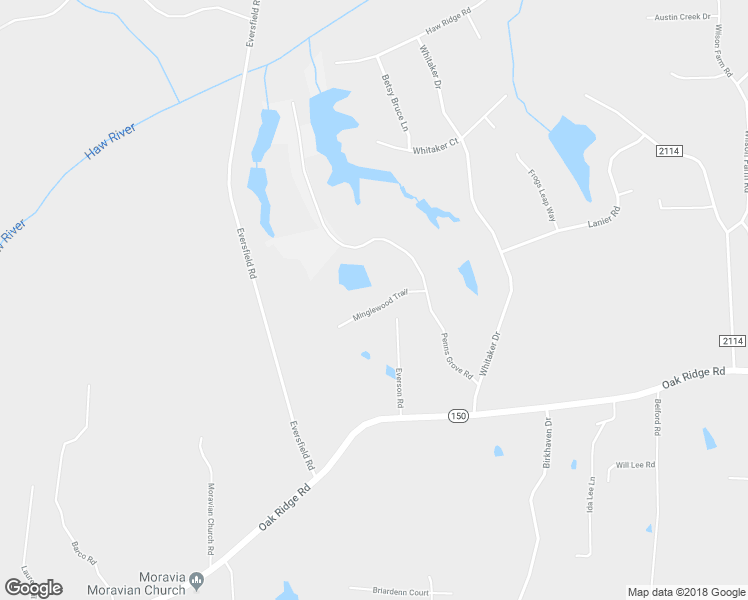 map of restaurants, bars, coffee shops, grocery stores, and more near 3297 Minglewood Trail in Summerfield