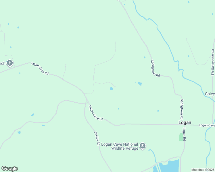 map of restaurants, bars, coffee shops, grocery stores, and more near 16648 Logan Cave Road in Siloam Springs