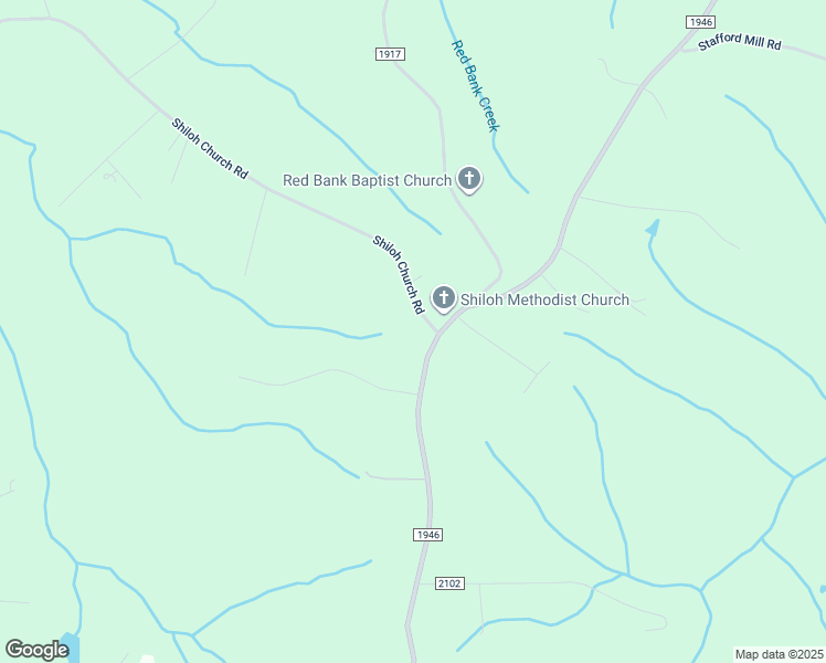 map of restaurants, bars, coffee shops, grocery stores, and more near Shiloh Church Road in Winston-Salem