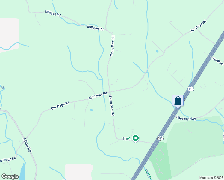 map of restaurants, bars, coffee shops, grocery stores, and more near 700 Stone Dam Rd in Chuckey