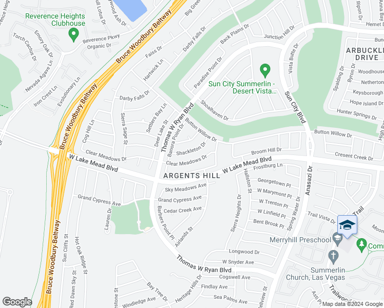 map of restaurants, bars, coffee shops, grocery stores, and more near 10709 Shackleton Drive in Las Vegas