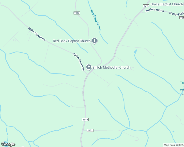 map of restaurants, bars, coffee shops, grocery stores, and more near 6497 Baux Mountain Road in Winston-Salem