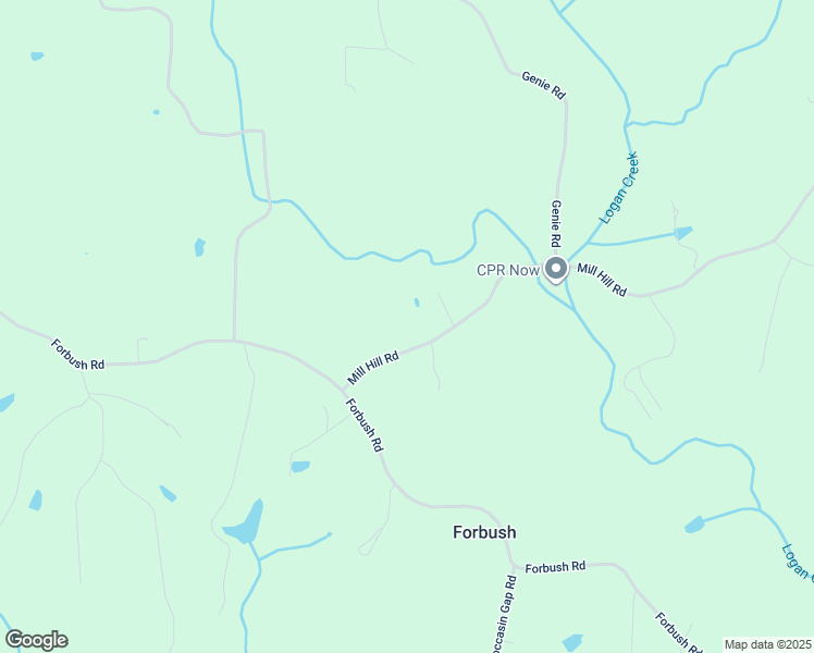 map of restaurants, bars, coffee shops, grocery stores, and more near 2837 Mill Hill Road in East Bend