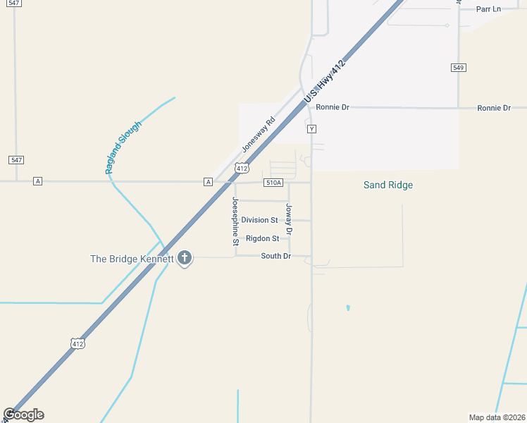 map of restaurants, bars, coffee shops, grocery stores, and more near 17557 Division Street in Kennett