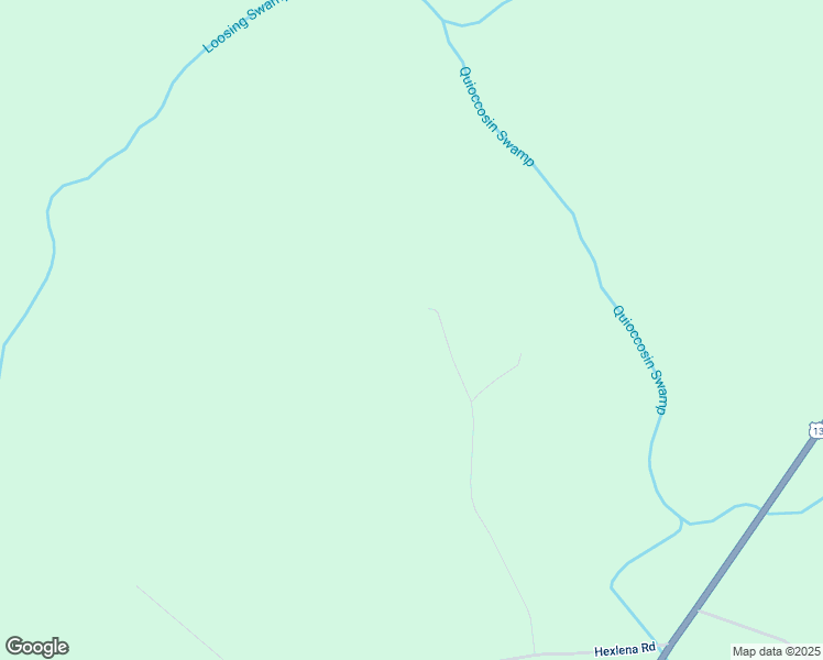 map of restaurants, bars, coffee shops, grocery stores, and more near 231-233 Holloman Road in Ahoskie