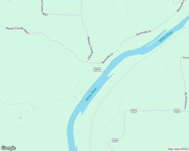 map of restaurants, bars, coffee shops, grocery stores, and more near 971 Riverside Drive in Flippin