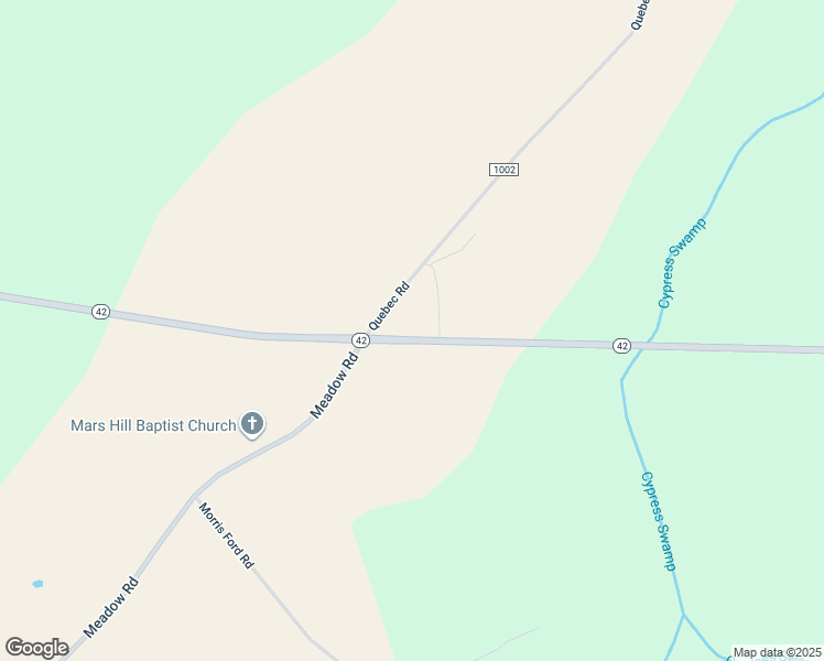 map of restaurants, bars, coffee shops, grocery stores, and more near 753 North Carolina 42 in Colerain
