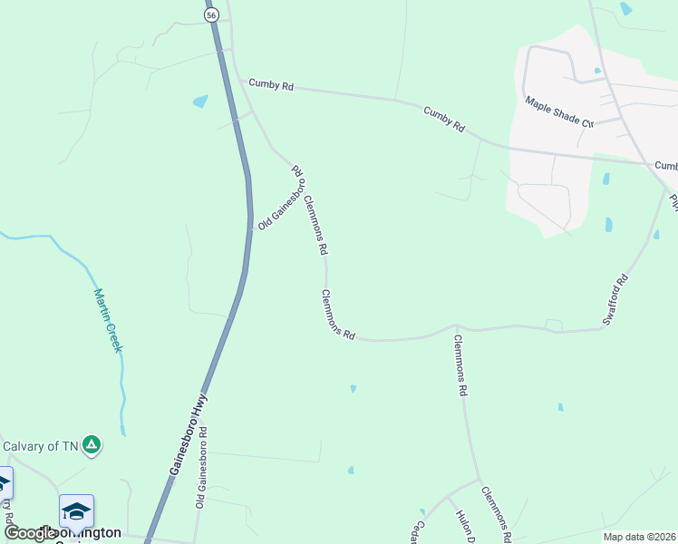 map of restaurants, bars, coffee shops, grocery stores, and more near 2983 Clemmons Road in Bloomington Springs