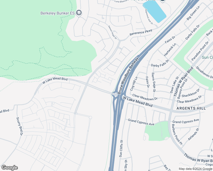 map of restaurants, bars, coffee shops, grocery stores, and more near 11399 Ethereal Landing Avenue in Las Vegas