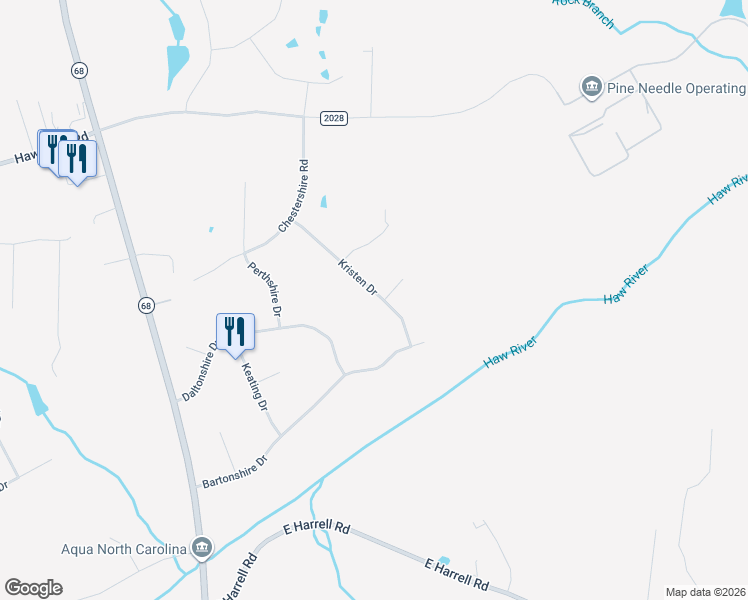 map of restaurants, bars, coffee shops, grocery stores, and more near 7515 Kristen Drive in Oak Ridge