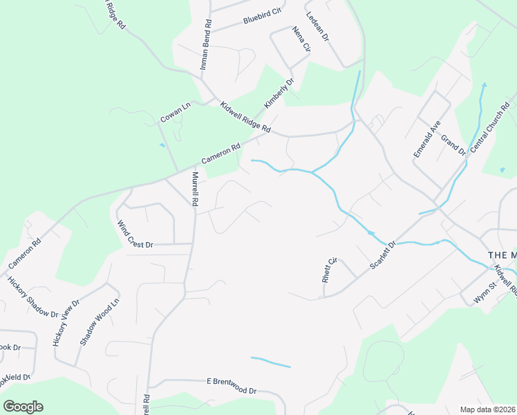 map of restaurants, bars, coffee shops, grocery stores, and more near 4153 Rambling Rd in Morristown