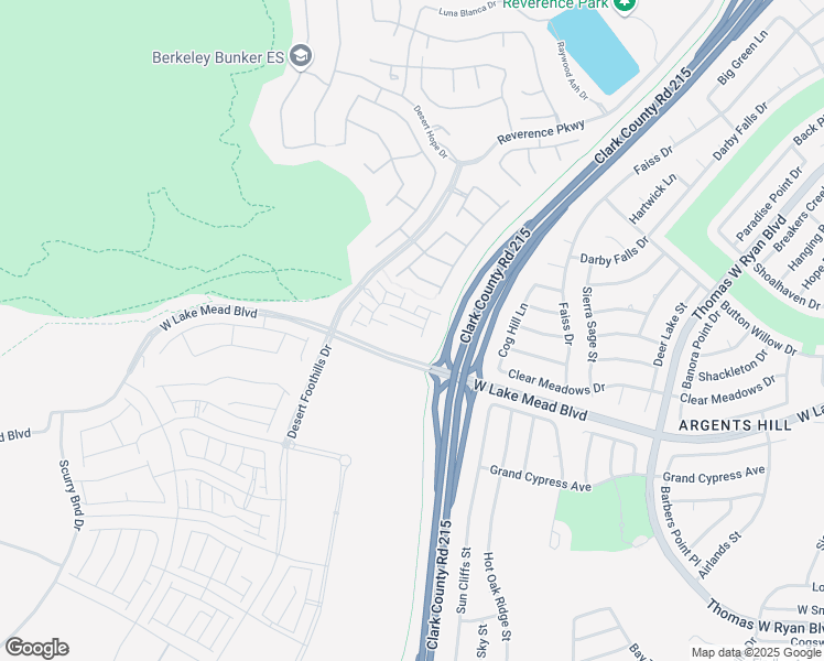 map of restaurants, bars, coffee shops, grocery stores, and more near in Las Vegas