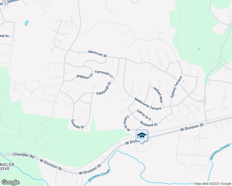 map of restaurants, bars, coffee shops, grocery stores, and more near 1711 Carrington Court in Mt. Juliet