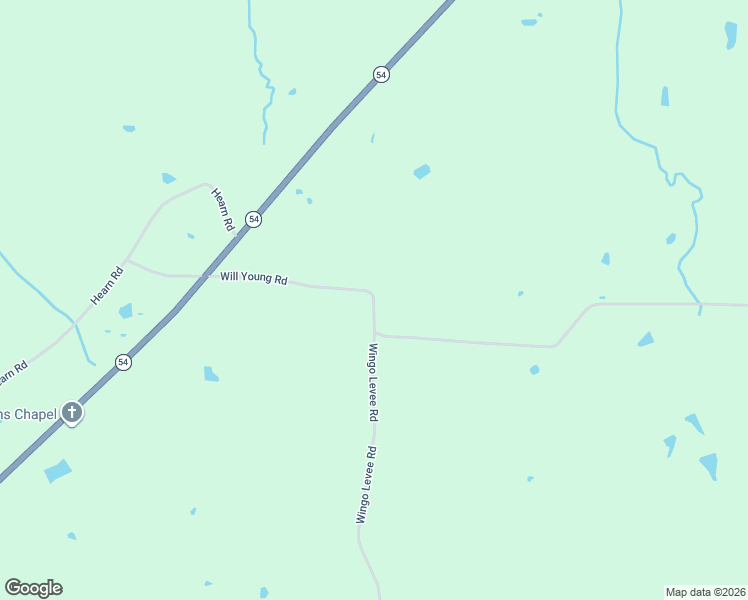 map of restaurants, bars, coffee shops, grocery stores, and more near 334 Will Young Road in Greenfield