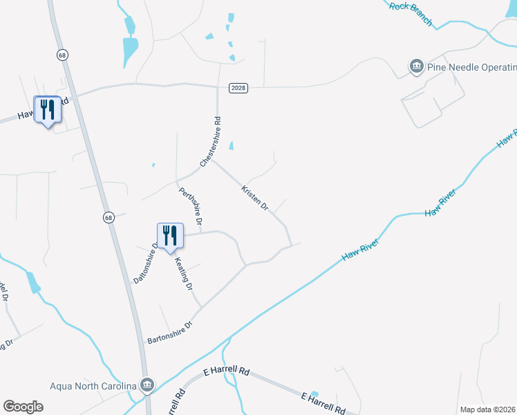 map of restaurants, bars, coffee shops, grocery stores, and more near 7515 Kristen Drive in Oak Ridge