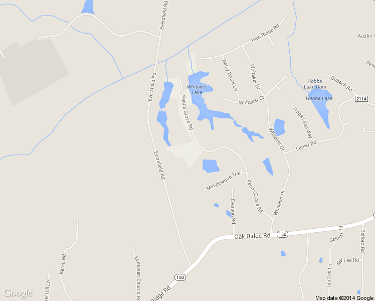 map of restaurants, bars, coffee shops, grocery stores, and more near 7701 Penns Grove Road in Summerfield