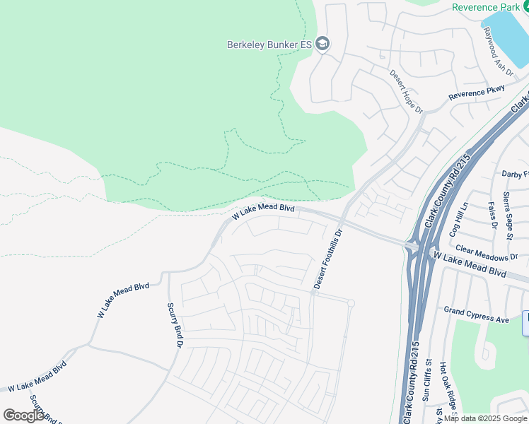 map of restaurants, bars, coffee shops, grocery stores, and more near 11624 Desert Hollow Avenue in Las Vegas