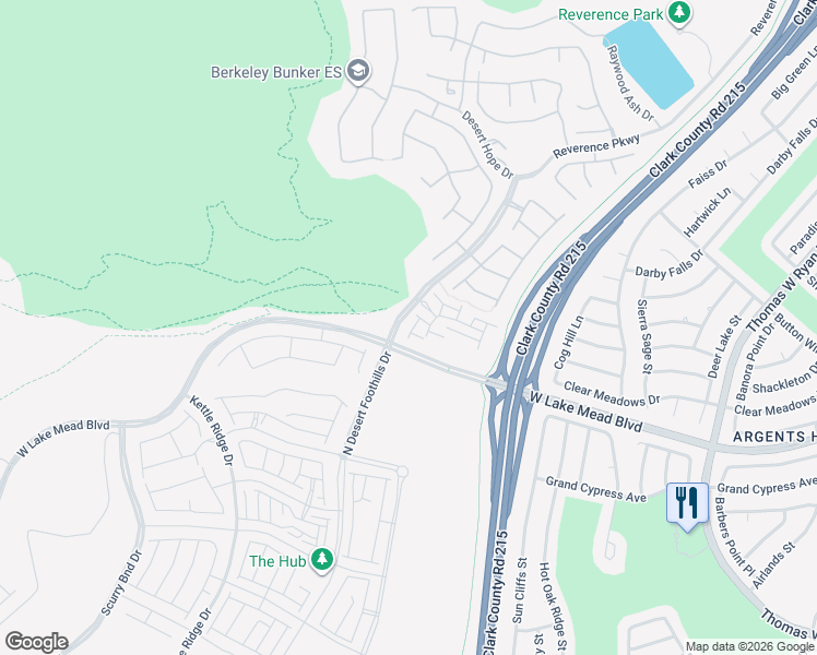map of restaurants, bars, coffee shops, grocery stores, and more near 2467 Altitude Street in Las Vegas