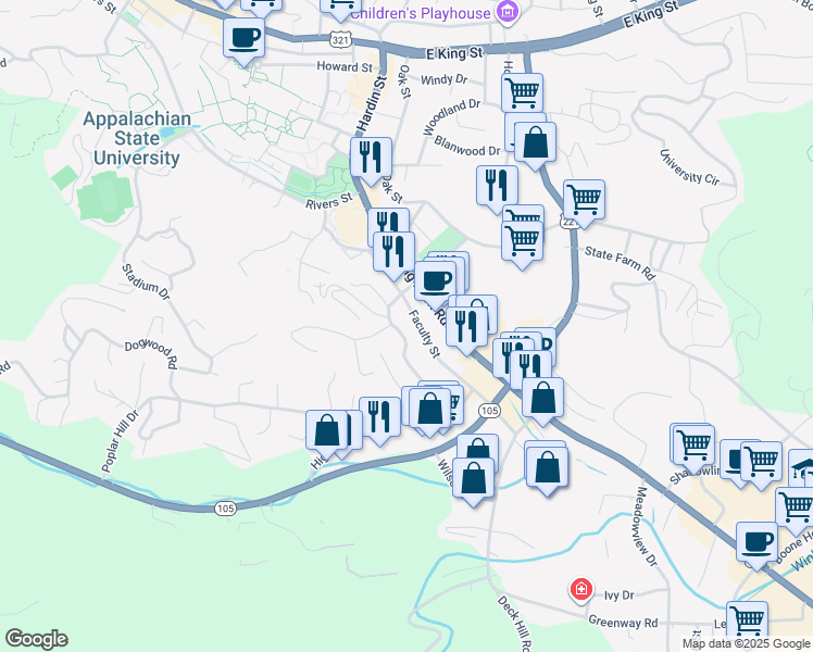 286 Faculty Street, Boone NC Walk Score