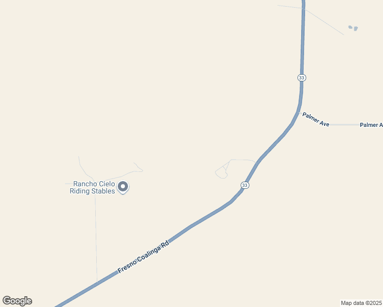 map of restaurants, bars, coffee shops, grocery stores, and more near 36298 California 33 in Coalinga