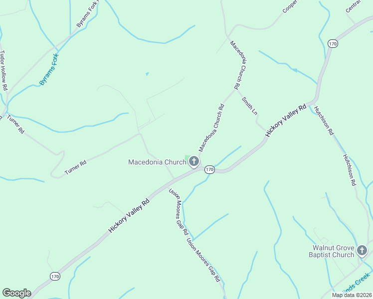 map of restaurants, bars, coffee shops, grocery stores, and more near 4610 Hickory Valley Road in Heiskell