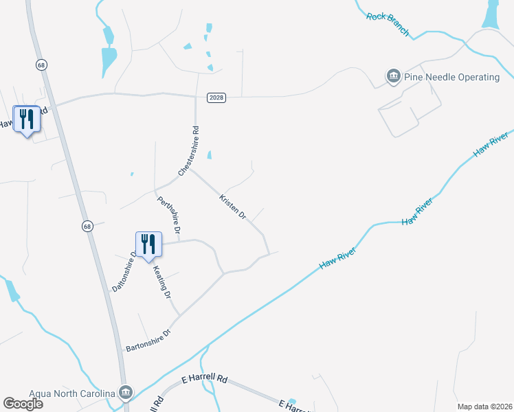 map of restaurants, bars, coffee shops, grocery stores, and more near 7905 Cress Court in Oak Ridge