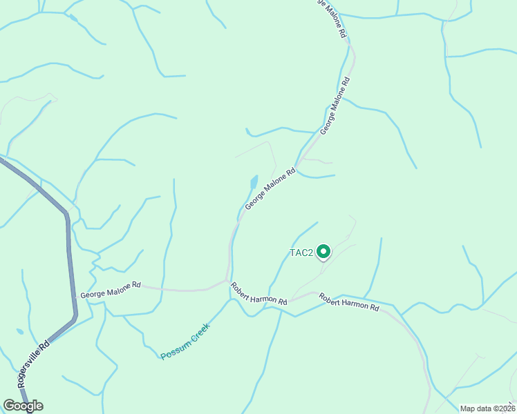 map of restaurants, bars, coffee shops, grocery stores, and more near 909 George Malone Road in Greeneville