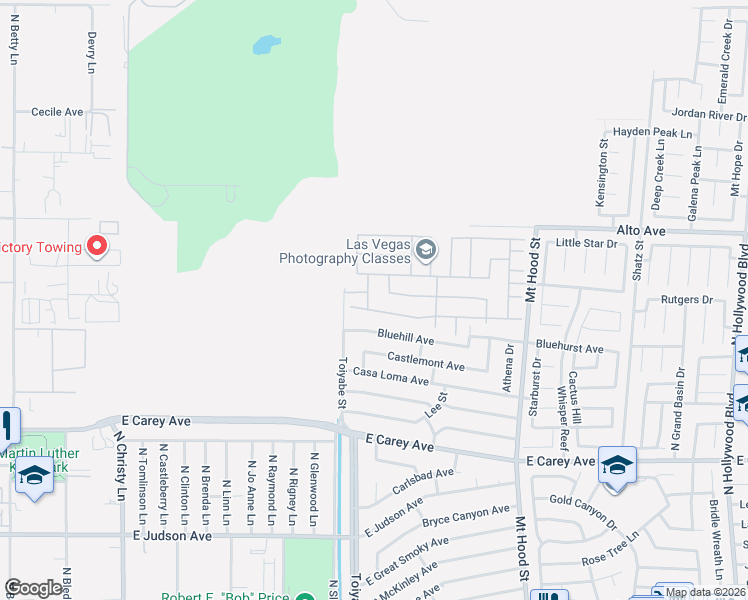 map of restaurants, bars, coffee shops, grocery stores, and more near 2665 Whisper Ridge Street in Las Vegas