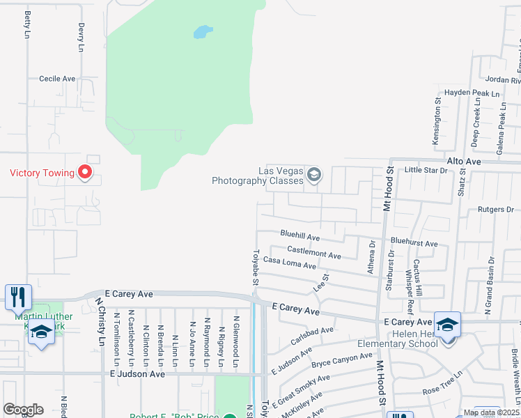 map of restaurants, bars, coffee shops, grocery stores, and more near 5910 Stone Hollow Avenue in Las Vegas