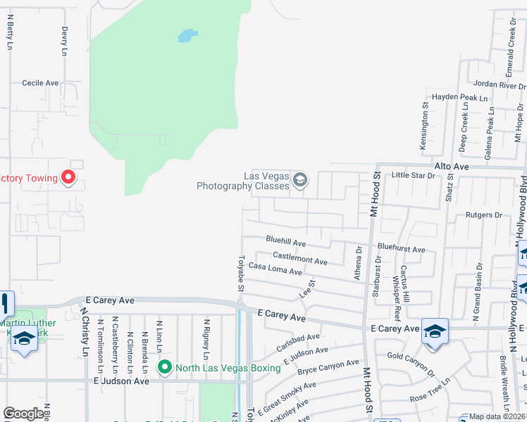 map of restaurants, bars, coffee shops, grocery stores, and more near 2665 Whisper Ridge Street in Las Vegas